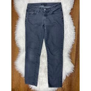 prAna KARA Women's 0/25 Gray Organic Cotton Blend Skinny Jeans *